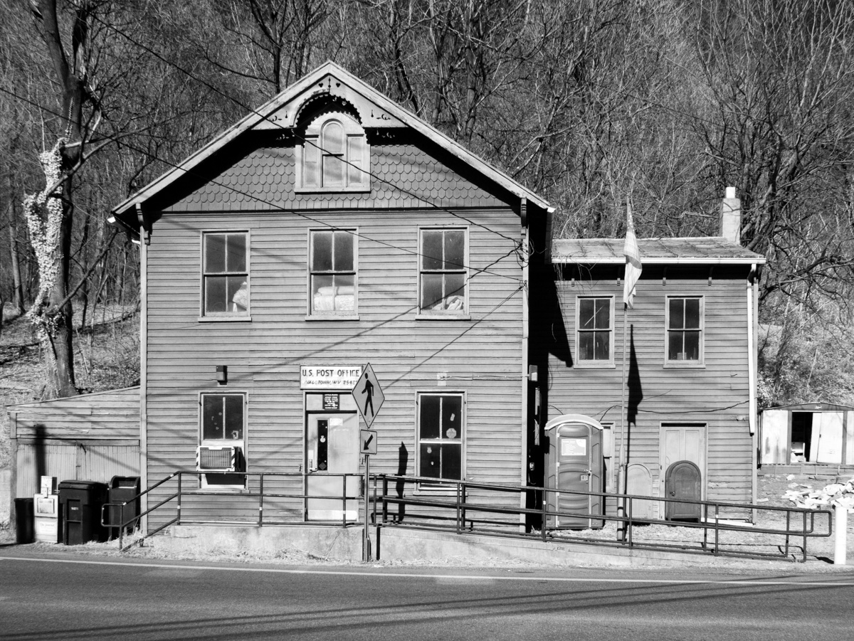 Halltown Post Office Light, Shadow, Form, and Texture